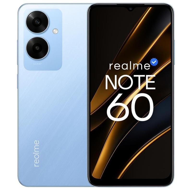 新品 realme Note 60 6/128GB SIMフリー グローバル版 Celular Realme Note 60 128GB Câmera dupla 32MP tela 90Hz 6,74